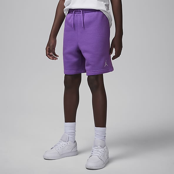 Purple jordan shorts sales